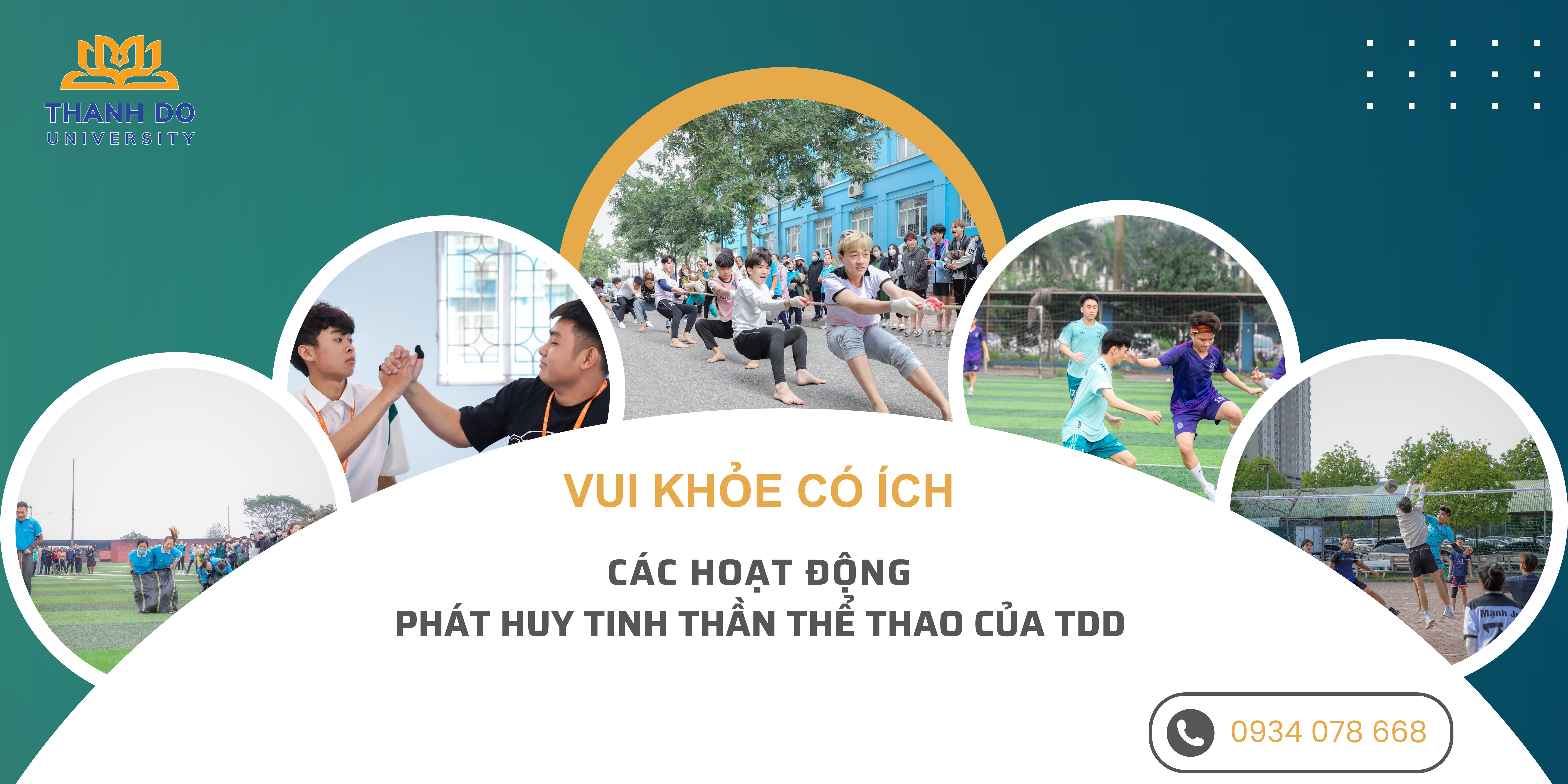 VUI KHỎE CÓ ÍCH – CÁC HOẠT ĐỘNG PHÁT HUY TINH THẦN THỂ THAO CỦA TDD